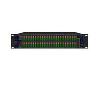 Professional Digital 31 Bands Graphic Audio Equalizer Processor For Stage DJ Karaoke Speaker Managemen(Black)