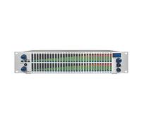 Professional Digital 31 Bands Graphic Audio Equalizer Processor For Stage DJ Karaoke Speaker Managemen(Silver)