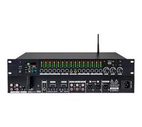 Professional Digital Audio Echo Effect Processor, Intelligent Anti-howling, with LCD Screen and Microphone Interface, Independent Control, for Weddings, Concerts, Bars, Home