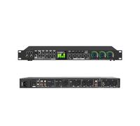 Professional Digital Audio Effect Processor Karaoke BT Stage KTV Pre-effector Sound Audio EchoEffect System Audio Processor(Black)
