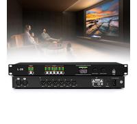 Professional Digital Audio Processor, 32-bit Karaoke Processor With 16 Pre-stored Modes, Pc Interface, Prevent Howling, Dsp Stage Sound Equipment Speaker, For Home Reverberator, Stage, Church