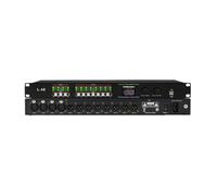 Professional Digital Audio Processor 4 IN 8 OUT 48KHz 32-bit Karaoke Effect Processor Stage EQ Audio Equipment(4 IN 8 OUT)