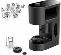 Professional Digital Diamond Girdle Viewer with LED Fill Light, Adjustable Focus for Clear Image, Ideal for Jewelry Appraisal and Gemstone Inspection