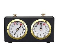 Professional Digital International Chess Clock, I-GO Count Up Down Timer with Alarm Function, Portable Retro Analog Chess Game Timer