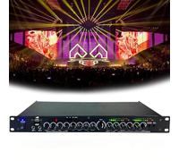 Professional Digital Pre-Stage Effector, Professional Feedback Suppressor, Preamp Preamplifier, Frequency Range 20Hz-20kHz, for Recording Studios, Bars