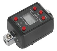 Professional Digital Torque Adaptor With Large Lcd Display - 1/2" Drive And 40-200 Nm Range