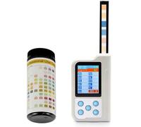 Professional Digital Urine Analyser, 11 Parameter Home Test with Bluetooth & USB, Portable Clinically Accurate Tester for Glucose, Ketones, Leucocytes, pH, 500 Record Storage, Includes Strips & Cable