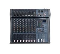 Professional DJ 8-channel Mixing Board, Stage Band Performance Bluetooth Playback Digital Effector, 16 Kinds Of DSP Effects, Suitable for PC, Mobile Phone, Tablet Computer and MP3 Player