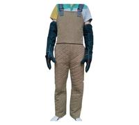Professional Dog Bite Sleeves Suit, Antibite Professional Jumpsuit, Training Dog Bite to Strengthen Safety Clothing(Khaki,Medium)