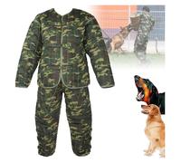 Professional Dog Bite Sleeves Suit, Professional Dog Large Body Protection Bite Sleeves Suit Police Dog Training Jacket and Pants
