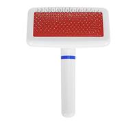 Professional Dog Cat Deshedding Grooming Brush Slicker Comb for Shedding Dematting Suitable for Short and Long Haired Indoor Pets Easy Clean Design