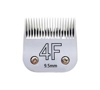 Professional Dog Clipper Precision Blade Set A5 Type Knives Adapter，Compatible for Andis，Compatible for Oster，Series for Pet Grooming(4F 9.5mm Blade)