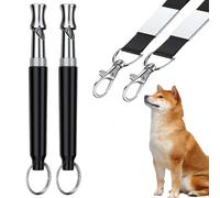 Professional Dog Training Whistles to Call Your Dogs, Whistles to Make Dogs Come to You, Adjustable Ultrasonic Silent That Only Dogs Can Hear, Pet Training Whistle with Lanyard for Recall ()