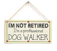 Professional Dog Walker Hanging Sign, Dog Lover Decor