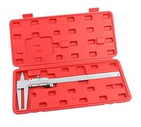 Professional Double Claw Inner Groove Vernier Caliper, Carbon Steel Inside Groove Caliper, 0.02mm Precision Measuring Tool with Engraving for Machining (9-200mm)