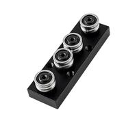 Professional Double Guide Motion Guide Easy Installation 3 Wheel / 4 Wheel / 5 Low Noise for Industrial Quiet Smooth Sliding Track