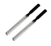 Professional Double Sided Metal Nail Files for Thick Nails, Heavy Duty Stainless Steel Toe Nail File for Men, Women & Dogs, Durable Manicure & Pedicure Tool