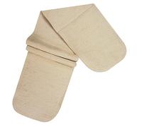Professional Double Sided Oven Glove 100% Cotton Cooking Gloves Heavy Duty Mitts Resistant Cooking Gloves 86cm (33") (Beige)
