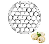 Professional Dough Dough (Extra Heavy 670g) 37 Holes Dumpling Maker Dough Molds for Pelmeni Ravioli Tortellini Metal Pelmeniza Kitchen Pasta Mould DIY Mold