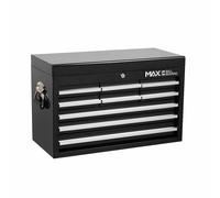 Professional Drawer 9 Tool Storage Chest black Metal Garage Storage Box Unit