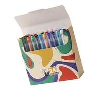 Professional Drawing Sketching Colored Acrylic Markers Safe Inks Smooth Writing Gift Ready Bucket Packaging Soft Tip Acrylic Markers Fade Inks Multiple Colors Ideal for Adult Coloring Ready