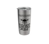 Professional Drone Pilot Stainless Steel Insulated Tumbler