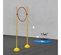 Professional Drone Racing Obstacle Course, DIY Build Your Own Drone Race League for Kids or Adults, Indoor and Outdoor Drones Model Aircraft Practice Equipment(5 Pcs,Diameter 60cm (23 5/8"))
