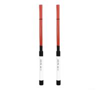 Professional Drum Brushes Nylon Rods for Cajon for jazz Percussion Wavy Texture Quiet Practice Blue Red Set 42.5cm(Red)