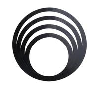 Professional Drum Practice Pad with Noise Reduction - Suitable for All Skill Levels and Drum Kits(Black)
