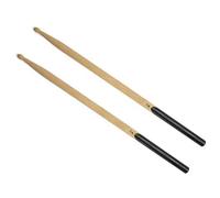 Professional Drumstick 1 Pair Durable Walnut Wood Drum Sticks 5A/7A Music Band Jazz Drumsticks With Black Handle (Color : 7A)