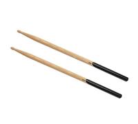 Professional Drumstick 1 Pair Durable Walnut Wood Drum Sticks 5A/7A Music Band Jazz Drumsticks With Black Handle (Color : 5A)
