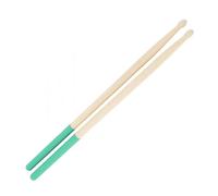 Professional Drumstick 1 Pair Non Slip 5A Maple Wood Drumsticks With Non-slip Rubber Sleeve Handle For Adults Beginners (Color : C)
