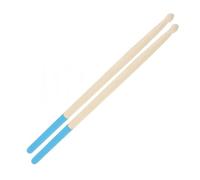 Professional Drumstick 1 Pair Non Slip 5A Maple Wood Drumsticks With Non-slip Rubber Sleeve Handle For Adults Beginners (Color : B)