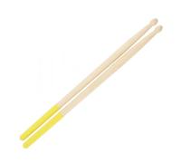Professional Drumstick 1 Pair Non Slip 5A Maple Wood Drumsticks With Non-slip Rubber Sleeve Handle For Adults Beginners (Color : E)