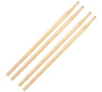 Professional Drumstick 2 Pair 5A Drum Sticks Maple Wood Water Drop Drumsticks For Jazz Drum Dumb Drum