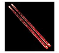 Professional Drumstick 5A Acrylic Drum Stick Noctilucent Glow In The Dark Stage Performance Jazz Drumsticks (Color : E)