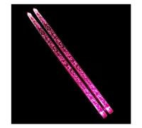 Professional Drumstick 5A Acrylic Drum Stick Noctilucent Glow In The Dark Stage Performance Jazz Drumsticks (Color : D)
