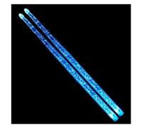 Professional Drumstick 5A Acrylic Drum Stick Noctilucent Glow In The Dark Stage Performance Jazz Drumsticks (Color : B)