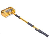 Professional Drywall Finishing Trowel with Adjustable Handle for Smooth Wall Surfaces, Easy Clean Aluminum Alloy Design for Efficient Plastering