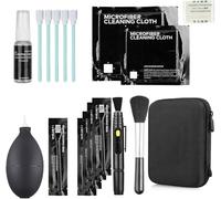 Professional DSLR Camera Cleaning Kit with APS-C Cleaning Swabs, Lens Cleaning Pen, Accessories Microfiber Cloths for Canon Nikon Pentax Camera Sensor for DSLR Cameras (Camera Cleaning Kit 2)