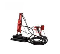 Professional DTH Drilling System, Down-The-Hole Drilling Rig Includes Hammer and Drill Pipes Borehole for Various Mining and Construction Applications