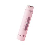 Professional Dual-Blade Trimmer with Guards & Battery Portable Depilator for Underarms Areas Impermeable Double Drill Pruner