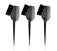 Professional Dual Sided Tinting Brush, 2-In-1 Sectioning Comb For Flawless Bleach Highlights, Easy Root Touch Up Tool