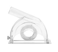 Professional Dust Shroud with Dust Extraction Outlet ,B 110A Grinding Cover Cutting Dust Shroud for Angle Grinder & 3"/4"/5" Saw Blades Transparent WindowGarden Tools