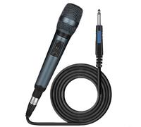 Professional Dynamic Vocal Microphone With 5M XLR Cable For Live Singing Studio Recording Unidirectional Cardioid Handheld Mic