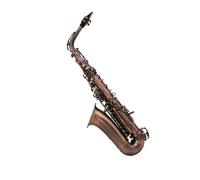Professional Eb Alto Saxophone Brass Antique Red Copper Woodwind Musical Instrument