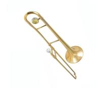Professional EB Beginner Brass Alto Trombone Instrument With Case And Accessories Beginner Trombone