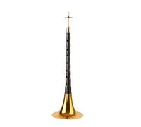 Professional Ebony Ebony Suona D Key Mahogany D Key Suona Adult Beginner Suona Musical Instrument Full Set (Color : Ebony white bowl)