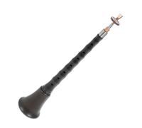 Professional Ebony Ebony Suona Musical Instrument C Key D Key Suona Ebony Pole Wooden Bowl Suona (Color : D key)