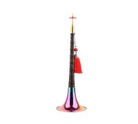 Professional Ebony Suona D Key Quality Suona Ethnic Style Blowing Suona Musical Instrument Complete (Color : Colorful bowl)
